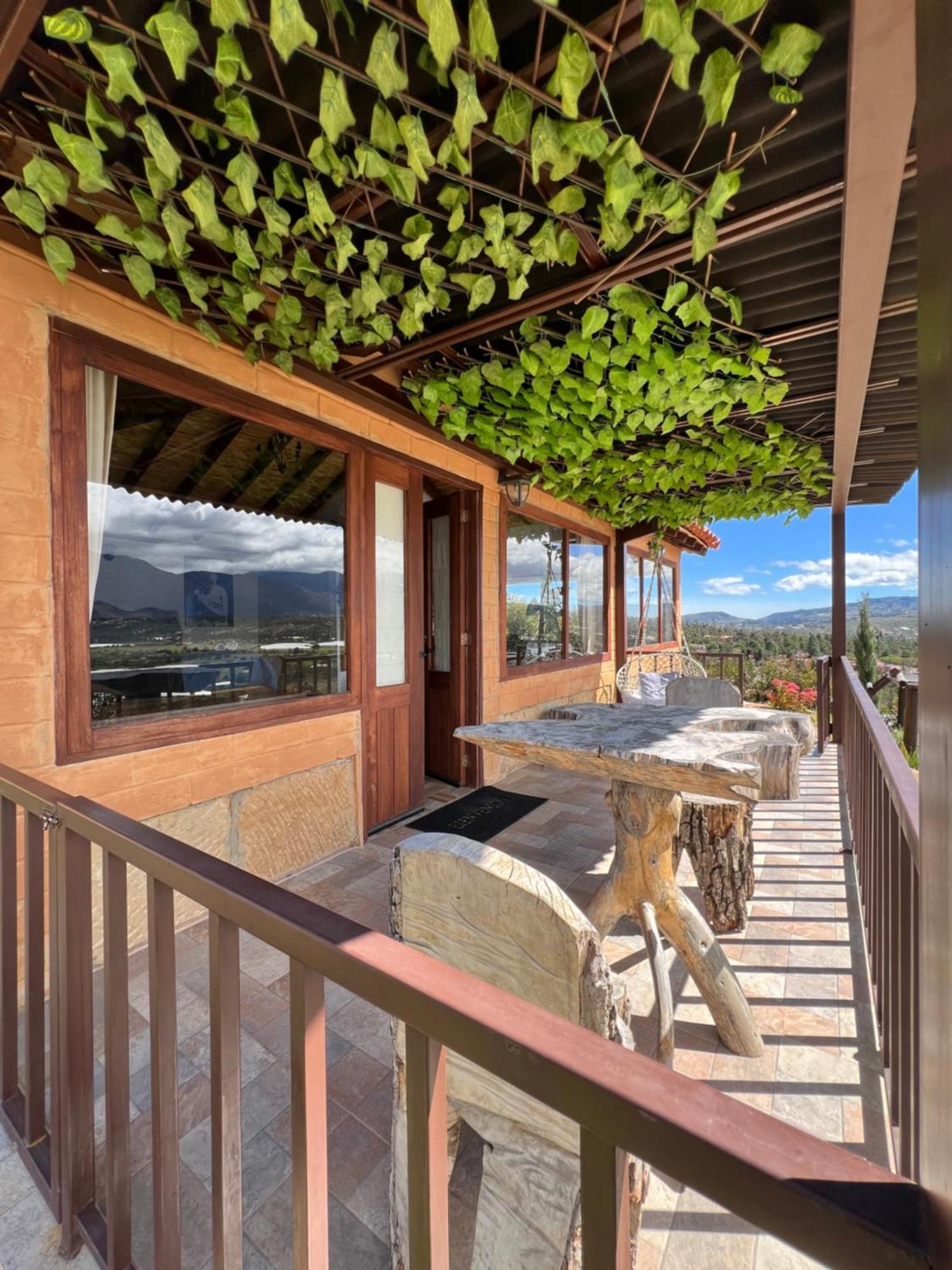 Glamping Con Jacuzzi Mirador Jarana Villa De Leyva Esterno foto